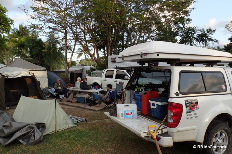 Our base camp at Lucinda