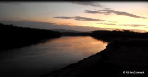 Cocoa Creek, Townsville, just on dusk