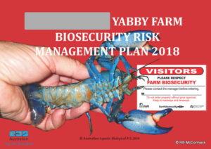 Yabby Biosecurity Risk Management Plan